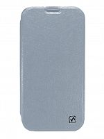 Чехол-книжка для Samsung i9500 HOCO ICE серый ГОРИЗОНТ - фото