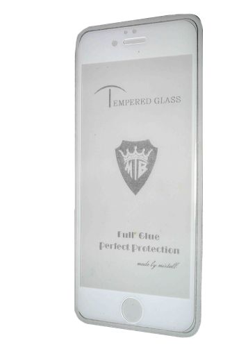 Защитное стекло для iPhone 6/6S FULL GLUE картон белый оптом, в розницу Центр Компаньон