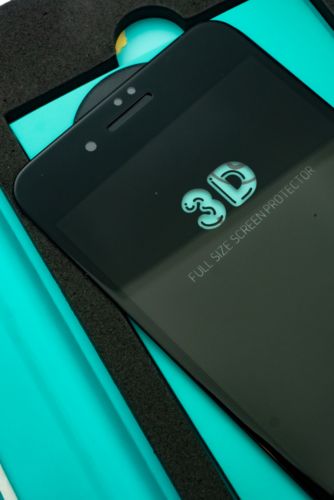 Защитное стекло для iPhone 7/8 Plus 3D Full Coverage USAMS US-BH342 черный - фото фото 3