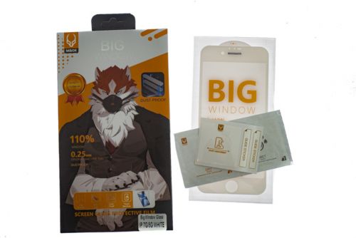 Защитное стекло для iPhone 7/8/SE WOLF KING YOGA MASTER коробка белый - фото фото 3