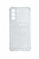 Купить Чехол-накладка для Samsung G9900F S21 FE VEGLAS Air Pocket прозрачный оптом, в розницу в ОРЦ Компаньон