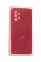 Чехол-накладка для Samsung A736B A73 SILICONE CASE закрытый красный (1) - фото
