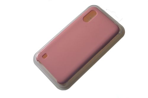 Чехол-накладка для Samsung A015F A01 SILICONE CASE розовый (4) - фото фото 2