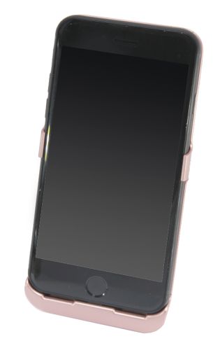 Внешний АКБ чехол для iPhone 7 (4.7) NYX 7-04 3800mAh розовое-золото оптом, в розницу Центр Компаньон фото 2