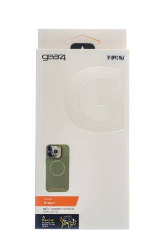 Чехол-накладка для iPhone 15 Pro Max GEAR4 TPU поддержка MagSafe коробка зеленый - оптовая продажа фото 4 Чехол-накладка для iPhone 15 Pro Max GEAR4 TPU поддержка MagSafe коробка зеленый - фото фото 4