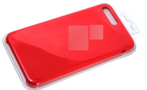 Чехол-накладка для iPhone 7/8 Plus SILICONE CASE красный (14) - фото фото 2