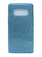 Купить Чехол-накладка для Samsung N950F Note 8 JZZS Shinny 3в1 TPU синяя оптом, в розницу в ОРЦ Компаньон