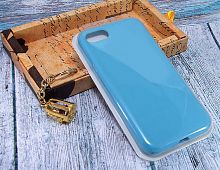 Купить Чехол-накладка для iPhone 7/8/SE VEGLAS SILICONE CASE NL закрытый голубой (16) оптом, в розницу в ОРЦ Компаньон