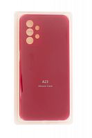 Купить Чехол-накладка для Samsung A235F A23 SILICONE CASE NL закрытый красный (1) оптом, в розницу в ОРЦ Компаньон