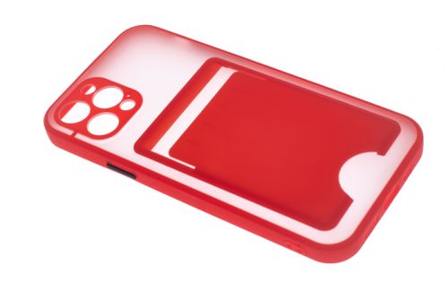 Чехол-накладка для iPhone 12 Pro VEGLAS Fog Pocket красный оптом, в розницу Центр Компаньон фото 2