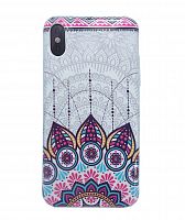 Чехол-накладка для iPhone X/XS HOCO DOREN TPU фиолетовая - фото