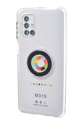 Чехол-накладка для Samsung M317F M31S NEW RING TPU черный оптом, в розницу Центр Компаньон фото 2