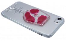 Купить Чехол-накладка для iPhone 7/8/SE БОКАЛ TPU розовый оптом, в розницу в ОРЦ Компаньон