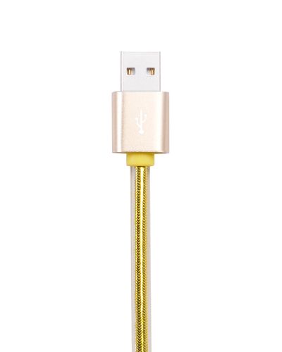Кабель USB Lightning 8Pin HOCO UPL12 Smart Light золото оптом, в розницу Центр Компаньон фото 4