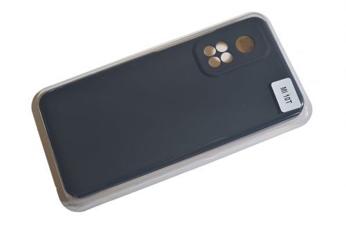 Чехол-накладка для XIAOMI Mi 10T VEGLAS SILICONE CASE закрытый черный (3) - оптовая продажа фото 2 Чехол-накладка для XIAOMI Mi 10T VEGLAS SILICONE CASE закрытый черный (3) - фото фото 2