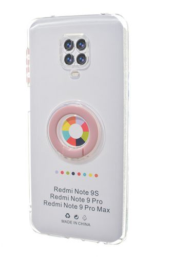 Чехол-накладка для XIAOMI Redmi Note 9S NEW RING TPU розовый - оптовая продажа фото 2 Чехол-накладка для XIAOMI Redmi Note 9S NEW RING TPU розовый - фото фото 2