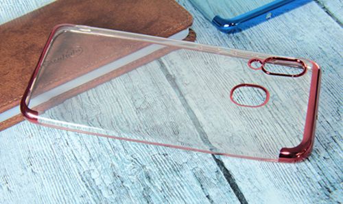 Чехол-накладка для Samsung A305F A30/A205F A20 ELECTROPLATED TPU DOKA красный - оптовая продажа фото 4 Чехол-накладка для Samsung A305F A30/A205F A20 ELECTROPLATED TPU DOKA красный - фото фото 4