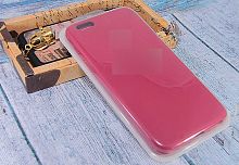 Купить Чехол-накладка для iPhone 6/6S Plus  SILICONE CASE закрытый малиновый (36) оптом, в розницу в ОРЦ Компаньон