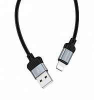 Купить Кабель USB Lightning 8Pin BOROFONE BX28 Dignity 3A 1м серый оптом, в розницу в ОРЦ Компаньон