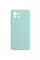 Купить Чехол-накладка для XIAOMI Mi 11 Lite SILICONE CASE NL OP закрытый бирюзовый (2) оптом, в розницу в ОРЦ Компаньон