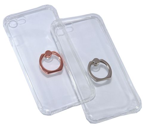 Чехол-накладка для iPhone 7/8 Plus HOCO METAL FINGER TPU прозрачная оптом, в розницу Центр Компаньон