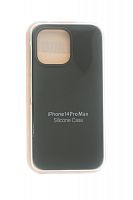 Купить Чехол-накладка для iPhone 14 Pro Max VEGLAS SILICONE CASE NL закрытый хаки (64) оптом, в розницу в ОРЦ Компаньон