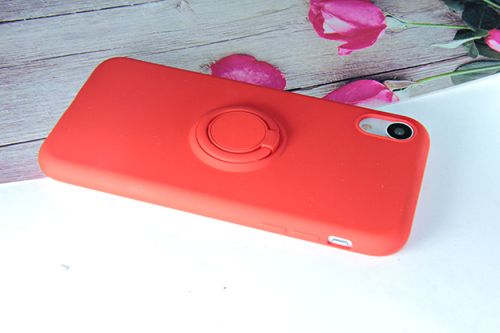Чехол-накладка для iPhone XR SOFT TOUCH TPU КОЛЬЦО красный  оптом, в розницу Центр Компаньон фото 4