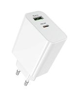 СЗУ Type-C BOROFONE BA108A 3A PD30W QC3.0 белый - фото