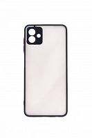 Чехол-накладка для Samsung A045F A04 VEGLAS Fog черный - фото