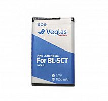 Купить АКБ BL-5CT для Nokia 5220 VEGLAS PREMIUM оптом, в розницу в ОРЦ Компаньон