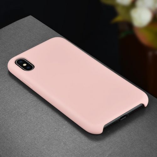 Чехол-накладка для iPhone XS Max HOCO PURE TPU розовая - оптовая продажа фото 2 Чехол-накладка для iPhone XS Max HOCO PURE TPU розовая - фото фото 2