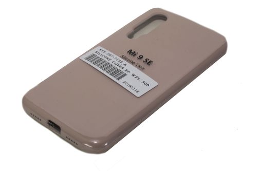 Чехол-накладка для XIAOMI Mi9 SE SILICONE CASE закрытый светло-розовый (18) оптом, в розницу Центр Компаньон фото 2