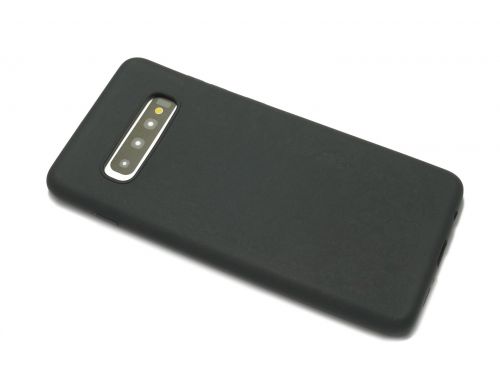 Чехол-накладка для Samsung G975F S10 Plus LATEX черный - оптовая продажа фото 3 Чехол-накладка для Samsung G975F S10 Plus LATEX черный - фото фото 3