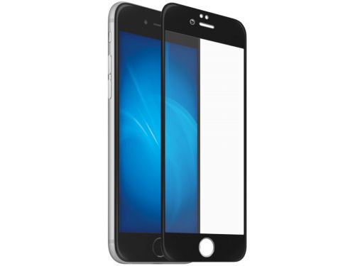 Защитное стекло для iPhone 7/8 Plus 4D ADPO пакет черный - фото