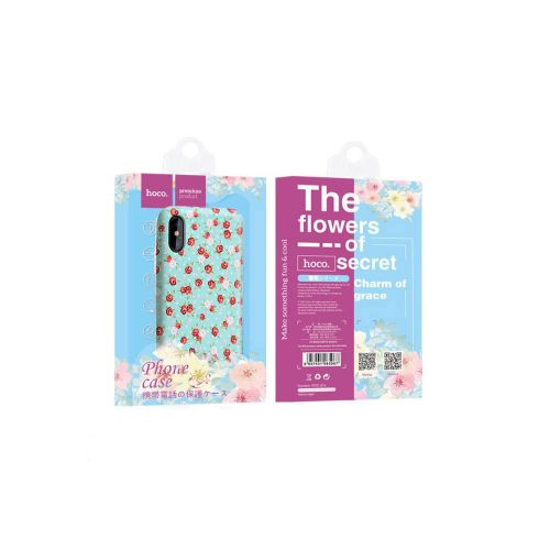 Чехол-накладка для iPhone X/XS HOCO FLOWERY TPU Lovely floral - оптовая продажа фото 2 Чехол-накладка для iPhone X/XS HOCO FLOWERY TPU Lovely floral - фото фото 2