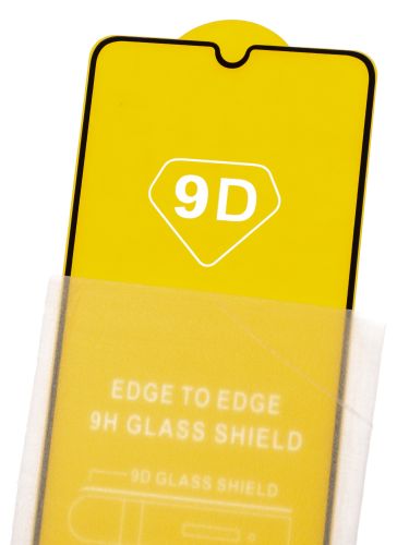 Защитное стекло для Samsung A022G A02/A02S FULL GLUE (желтая основа) пакет черный оптом, в розницу Центр Компаньон фото 3