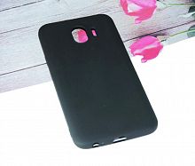 Чехол-накладка для Samsung J400 J4 2018 SOFT TOUCH TPU черный - фото