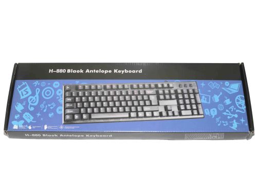 Проводная клавиатура H-880 черный оптом, в розницу Центр Компаньон фото 3