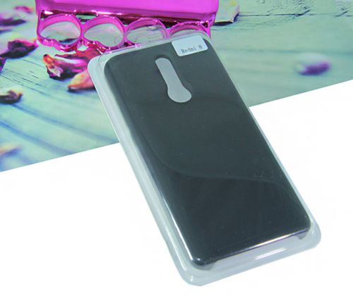 Чехол-накладка для XIAOMI Redmi 8 SILICONE CASE NL черный (3) - оптовая продажа Чехол-накладка для XIAOMI Redmi 8 SILICONE CASE NL черный (3) - фото
