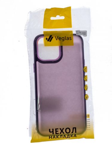 Чехол-накладка для iPhone 13 Pro Max VEGLAS Fog Glow фиолетовый оптом, в розницу Центр Компаньон фото 3