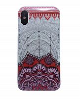 Купить Чехол-накладка для iPhone X/XS HOCO DOREN TPU красная оптом, в розницу в ОРЦ Компаньон