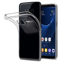 Купить Чехол-накладка для Samsung G955 S8 Plus FASHION TPU пакет прозрачный оптом, в розницу в ОРЦ Компаньон