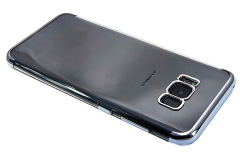 Чехол-накладка для Samsung G950H S8 ELECTROPLATED TPU серебро оптом, в розницу Центр Компаньон