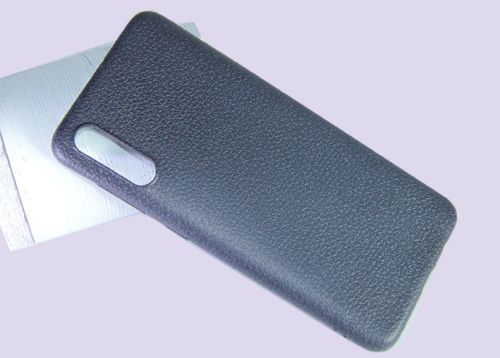 Чехол-накладка для Samsung A705 A70 FASHION LITCHI TPU черный оптом, в розницу Центр Компаньон