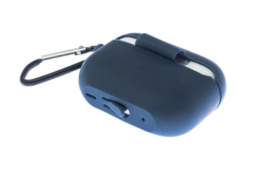 Чехол для наушников Airpods Pro 2 Silicone темно-синий - оптовая продажа фото 3 Чехол для наушников Airpods Pro 2 Silicone темно-синий - фото фото 3
