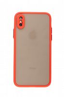 Купить Чехол-накладка для iPhone X/XS VEGLAS Fog красный оптом, в розницу в ОРЦ Компаньон