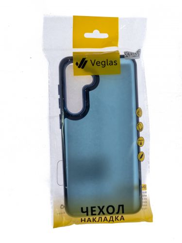 Чехол-накладка для Samsung S926B S24 Plus VEGLAS Fog Glow темно-синий - оптовая продажа фото 3 Чехол-накладка для Samsung S926B S24 Plus VEGLAS Fog Glow темно-синий - фото фото 3
