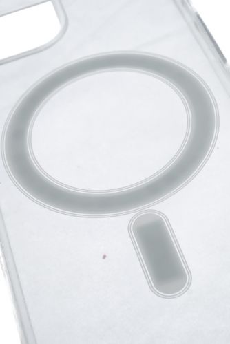 Чехол-накладка для iPhone 14 Plus Clear TPU поддержка MagSafe прозрачный коробка - фото фото 4