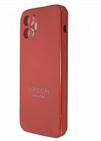 Купить Чехол-накладка для iPhone 12 Pro VEGLAS SILICONE CASE NL Защита камеры коралловый (27) оптом, в розницу в ОРЦ Компаньон