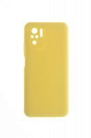 Купить Чехол-накладка для XIAOMI Redmi Note 10S SILICONE CASE OP закрытый желтый (20) оптом, в розницу в ОРЦ Компаньон